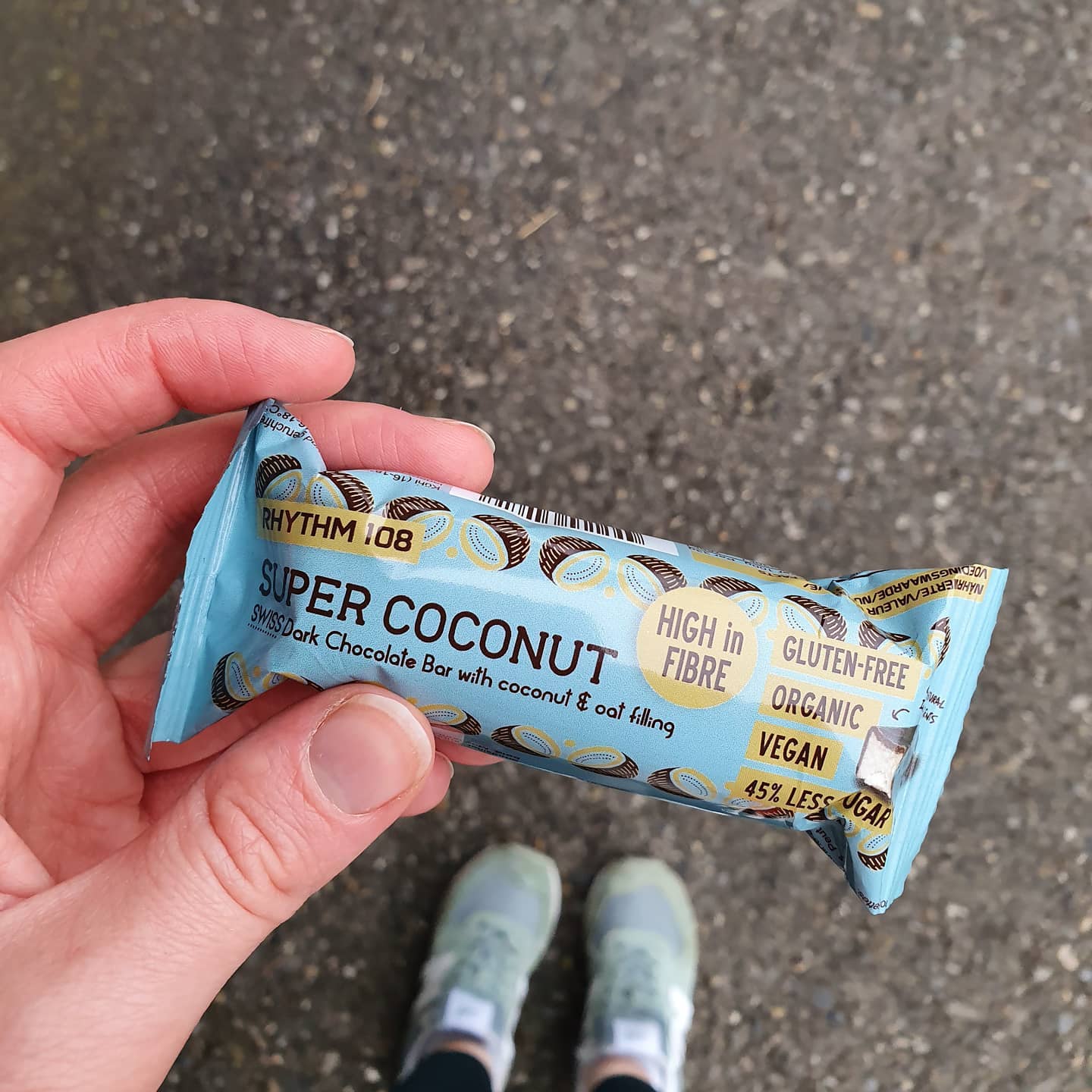 Fantastic dupe for a Bounty bar. Who loves coconut? 🥥 #veganbounty